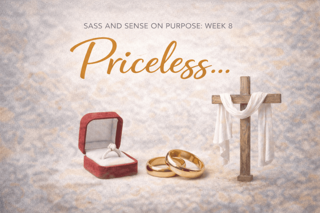 Priceless…Sass and Sense on Purpose week 8