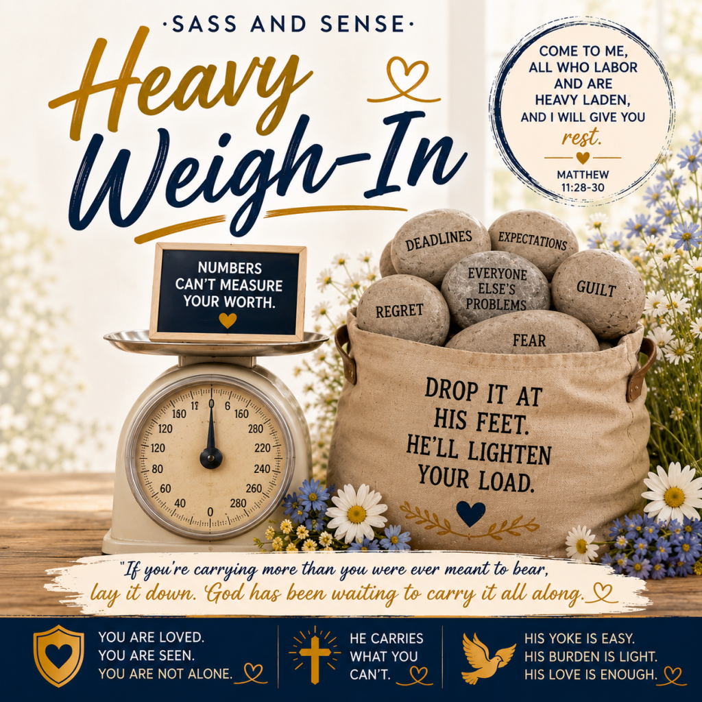 Heavy Weigh in Sass and Sense