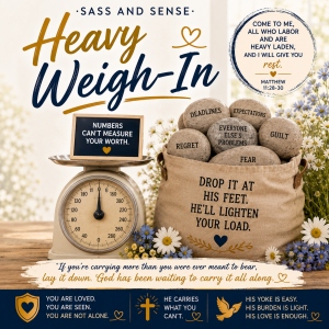 Heavy Weigh in Sass and Sense