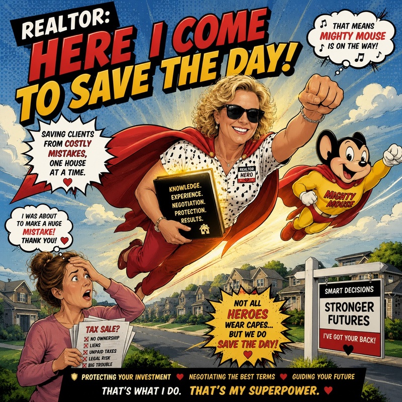 Realtor: Here I Come to Save the Day!