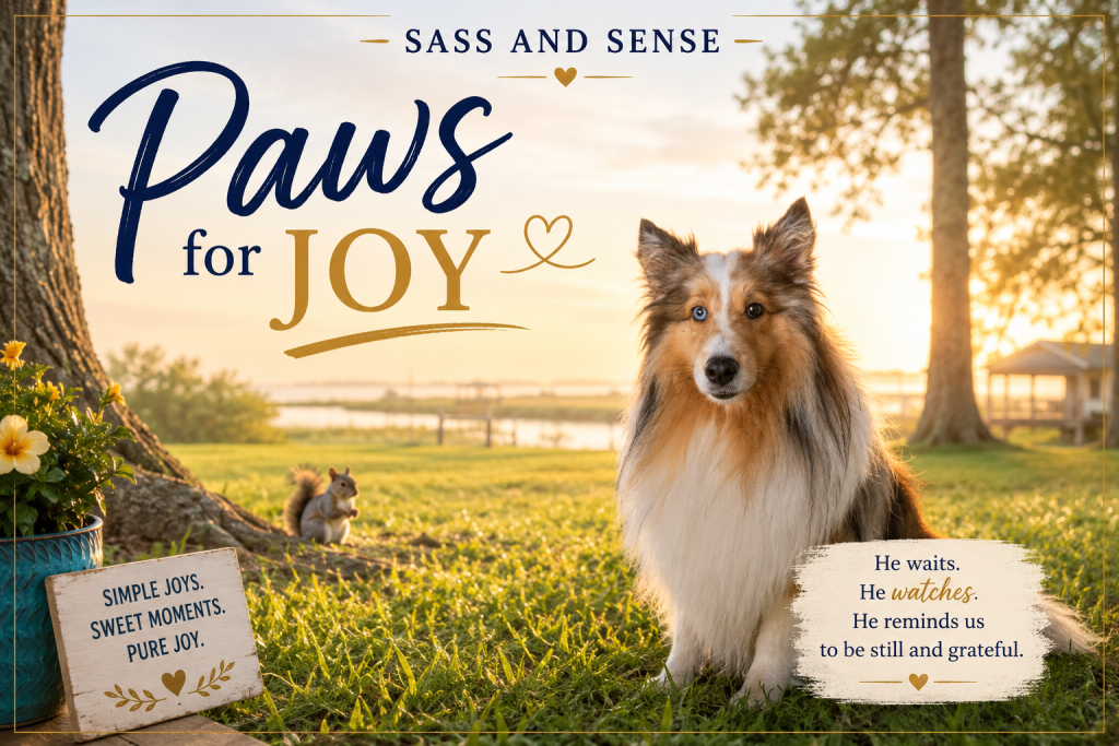 Paws for Joy! Sass and Sense