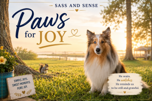 Paws for Joy! Sass and Sense